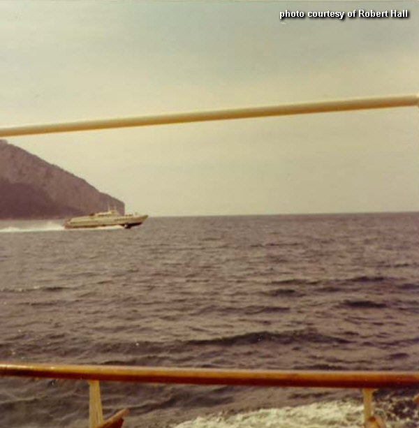 Hydrofoil to Capri